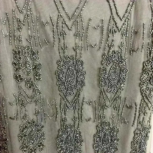 BNWT W118 Grey Beaded Dress  by Walter Baker Size Small - Picture 4 of 9
